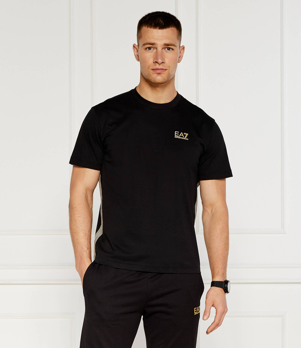 Футболка EA7 - черный(6DPT19 PJOLZ)