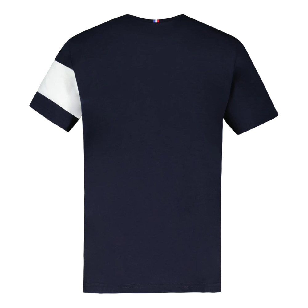 Мужское теннисное поло Le Coq Sportif BAT N°2 T-Shirt - Dark Blue