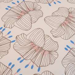 Набор из двух наволочек из сатина с принтом "Цветы", Prairie, 70х70 см