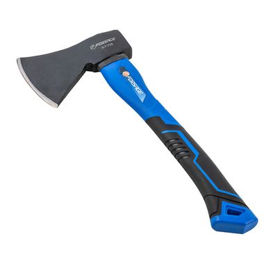 Топор с фиберглассовой ручкой и резиновой противоскользящей накладкой 800гр. Forsage F-A7008
