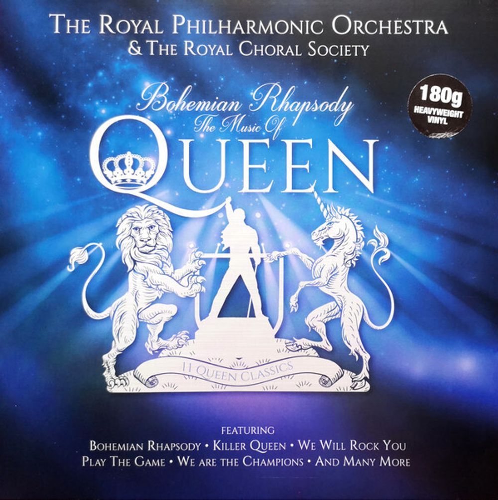 The Royal Philharmonic Orchestra & The Royal Choral Society. Bohemian Rhapsody - The Music Of Queen (LP). Богемская рапсодия - музыка Queen