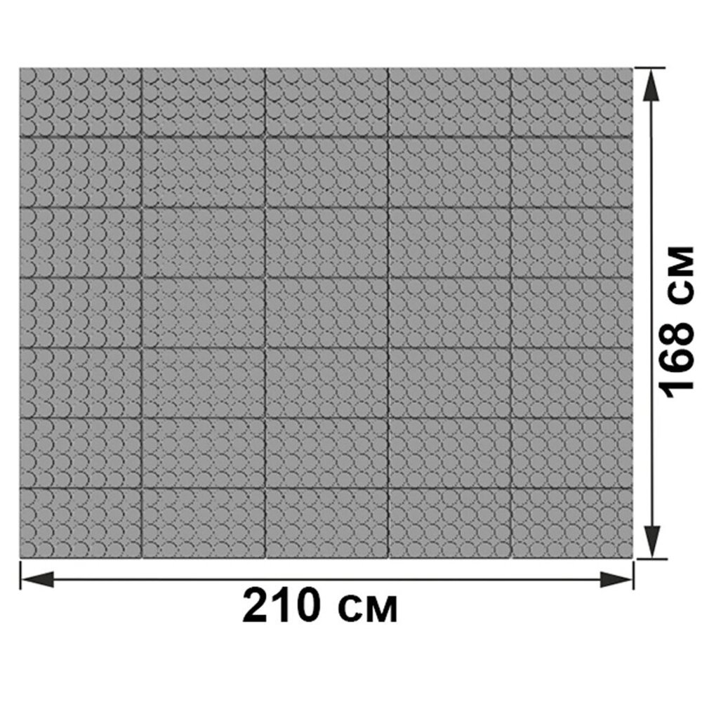 Набор GigoBloks Outdoor 10" S - 210x168 см