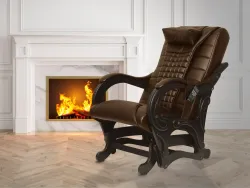 Массажное кресло-глайдер EGO BALANCE EG2003 Крем, Антрацит, Шоколад