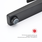 Смеситель для раковины Raglo R30.15.06, черный