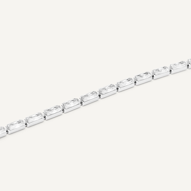 Браслет Теннисный – Нежный багет