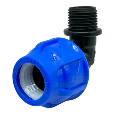 Отвод TEBO переходной 20x1/2" с НР