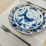 Тарелка десертная BLUE FLOWER 20,5 см
