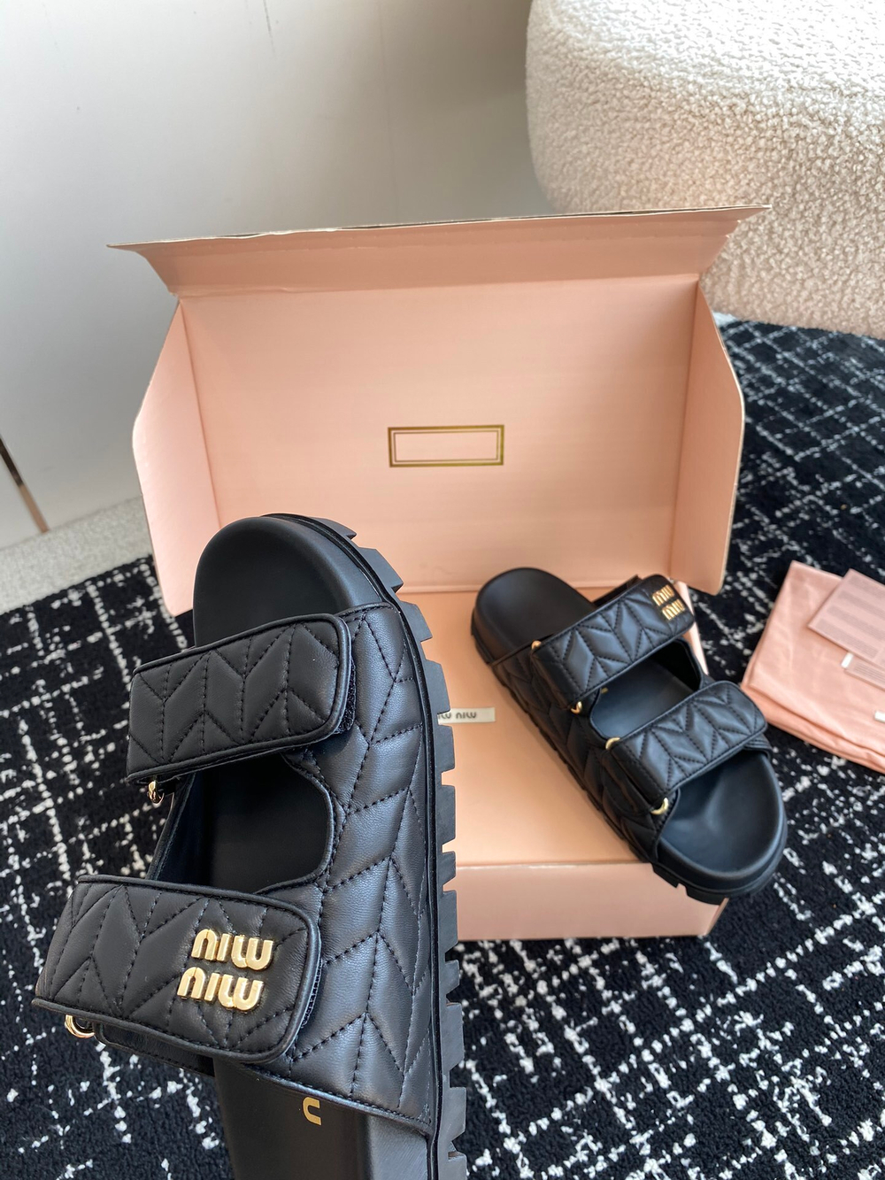 Miu Miu Slide (2 colors)