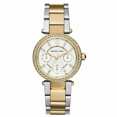 Наручные часы MICHAEL KORS Parker MK6055, золотистый/серебристый