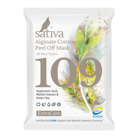 Маска альгинатная Sativa №109 моделирующая (15г)