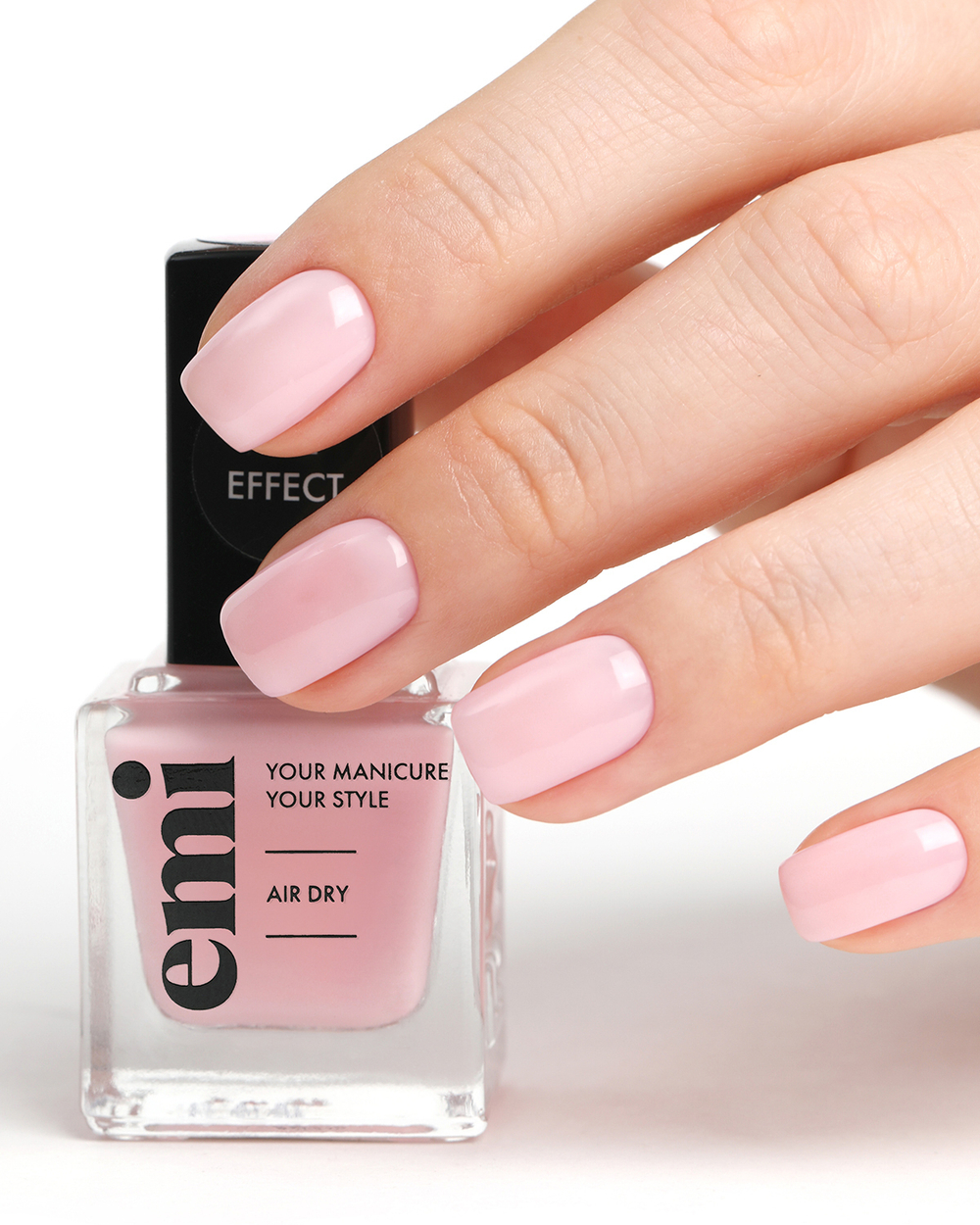 Ультрастойкий лак Gel Effect Розовая дымка №002, 9 мл.