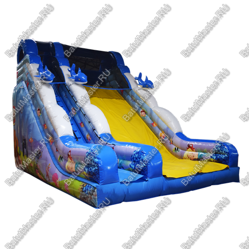 Надувная горка "Морская история", 8*5*7 м