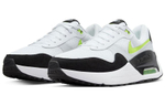 Nike Air Max SYSTM fabric leather comfortable all-match shock absorption, non-slip wear-resistant low-cut life casual shoes men's white, black and green