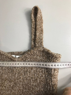 Топ Zara вязаный, маркировка S, визуально на 44 размер