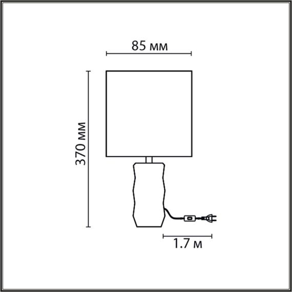 Настольная лампа Lumion Moderni Beina 8136/1T