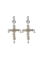 Серьги с лабрадором