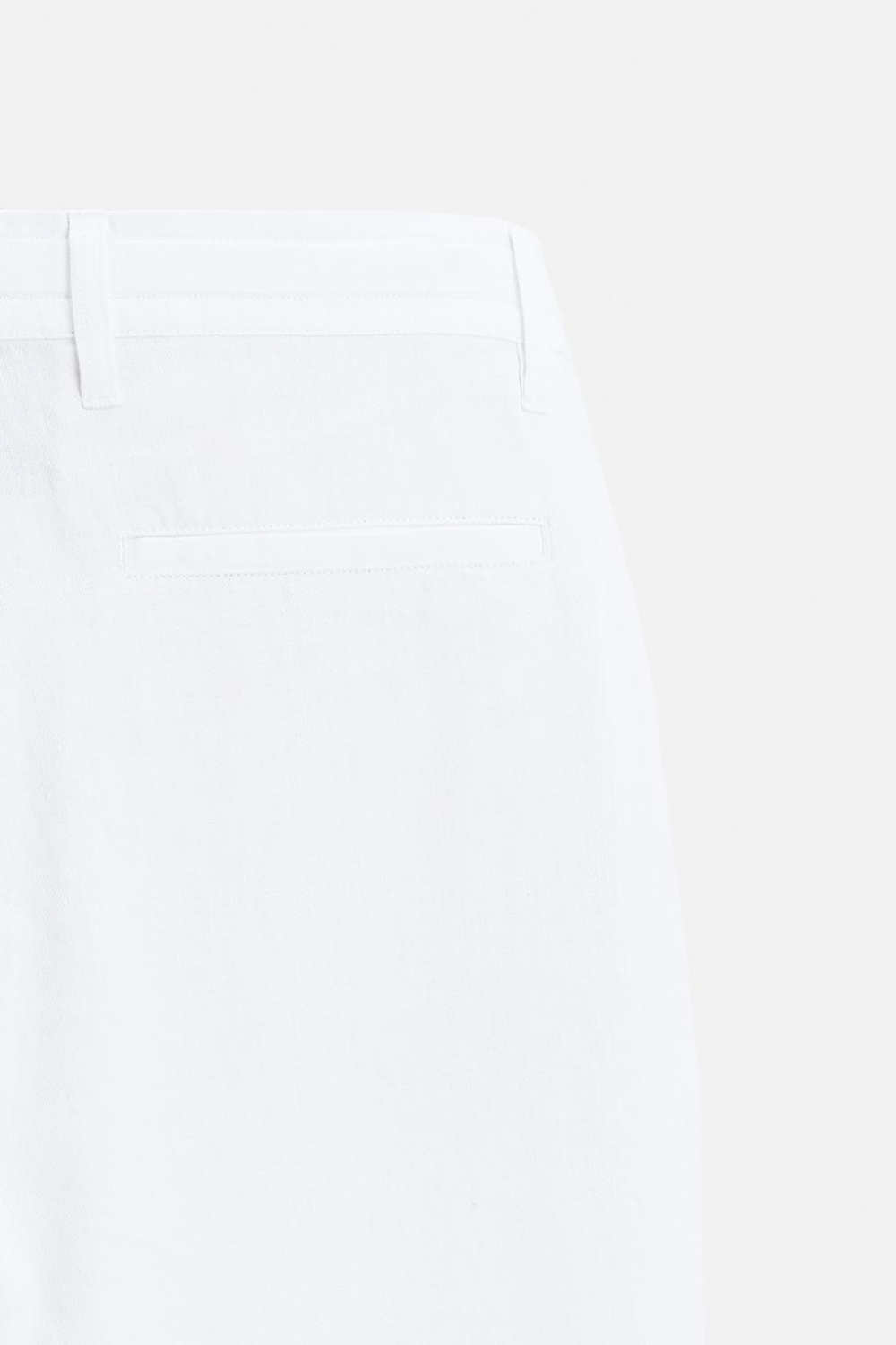 Брюки relaxed fit из хлопка и льна