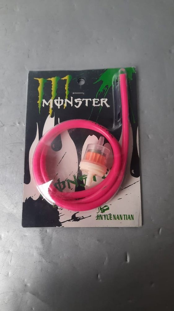 шланг бензи плюс фильтр Monster цвет Фукси
