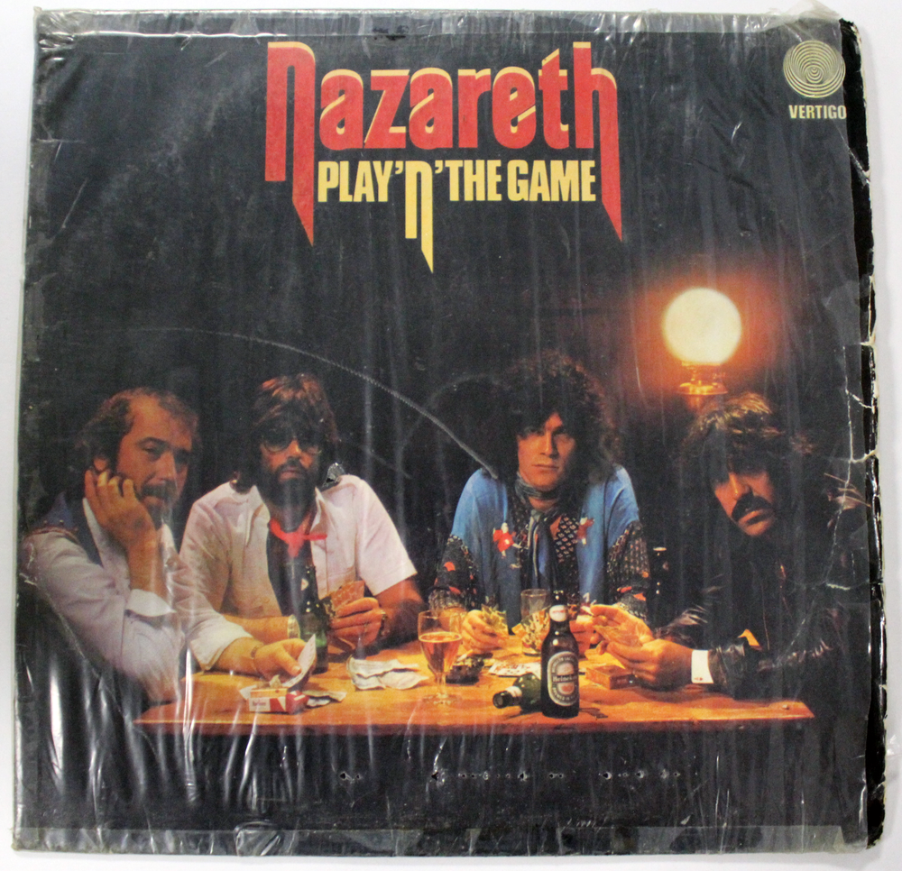 Lp Nazareth Play'N' The Game 1976 Germany Виниловая пластинка зарубежный рок