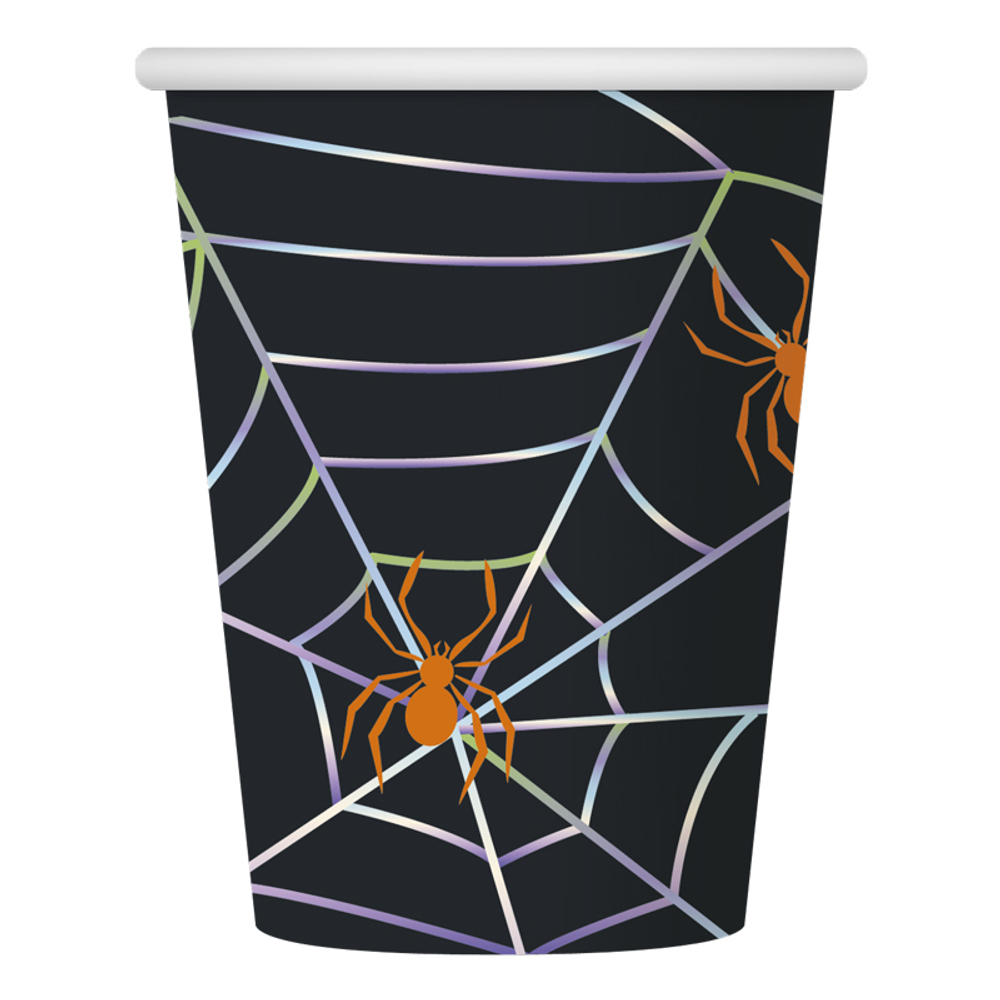 Стаканы "Хэллоуин" Паутинка 260 мл
