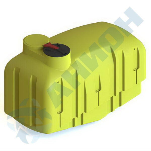 Емкость ОП3000 с откидной крышкой, горловина слева Анион 3000 л. горизонтальная (2400x1150x1730см;желтый) - арт.559560