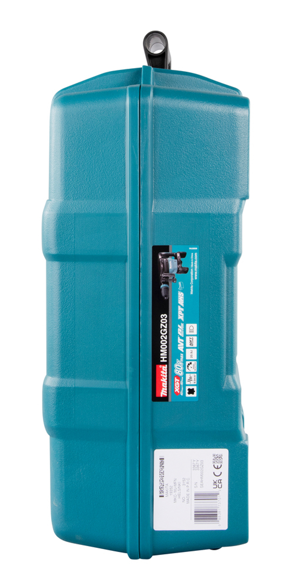 Аккумуляторный отбойный молоток XGT® HM002GZ03 80 В SDS-MAX 20,9 Дж