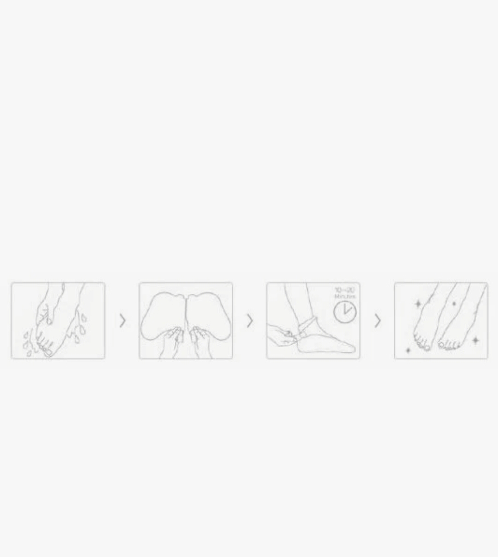 The Saem Увлажняющие, питательные носочки для ног Pure Natural Foot Treatment
