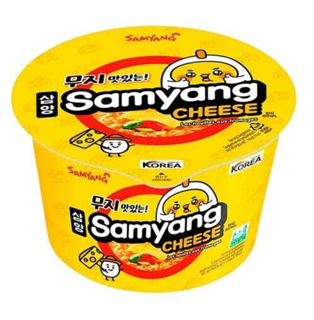 Лапша б/п Samyang Рамен с сыром стакан 105 г