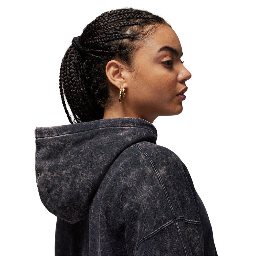 Баскетбольная женская толстовка Jordan Flight Fleece Sweatshirt Black