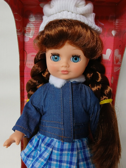 Кукла Весна "Маргарита 14" озвученная, закрывает глаза, высота 35 см, с аксессуарами, пластик, текстиль, арт. В3055/0