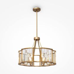 Люстра на штанге Maytoni Solar MOD087PL-06G