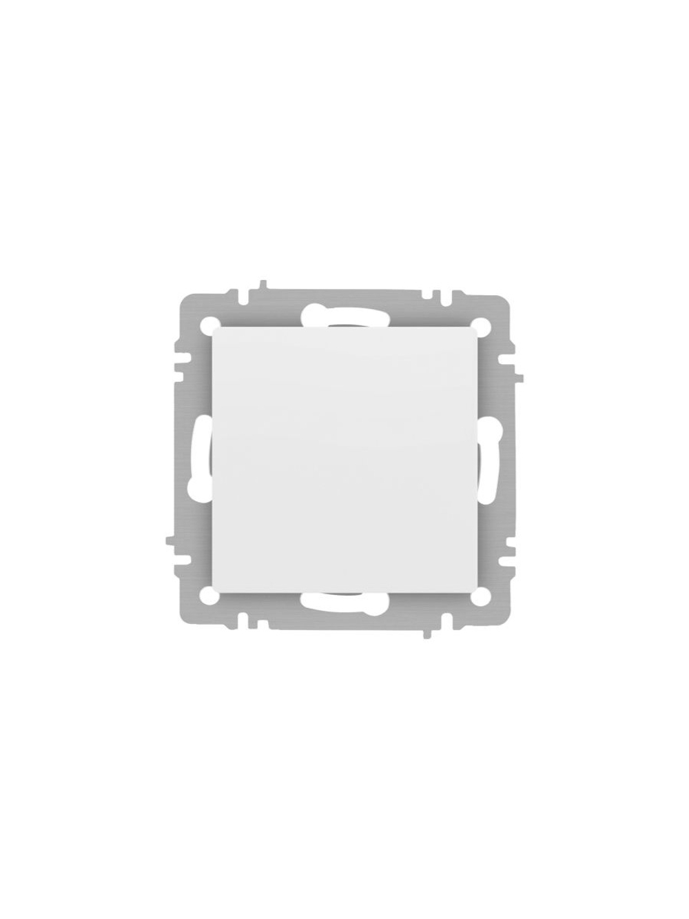 Выключатель 1-кл. СП Accent 6-101-01М 10А IP20 250В AL/CU бел. матов. Intro Б0063468