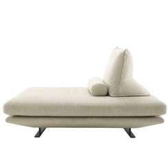 Кресло-кушетка Prado, серо-бежевый шенилл