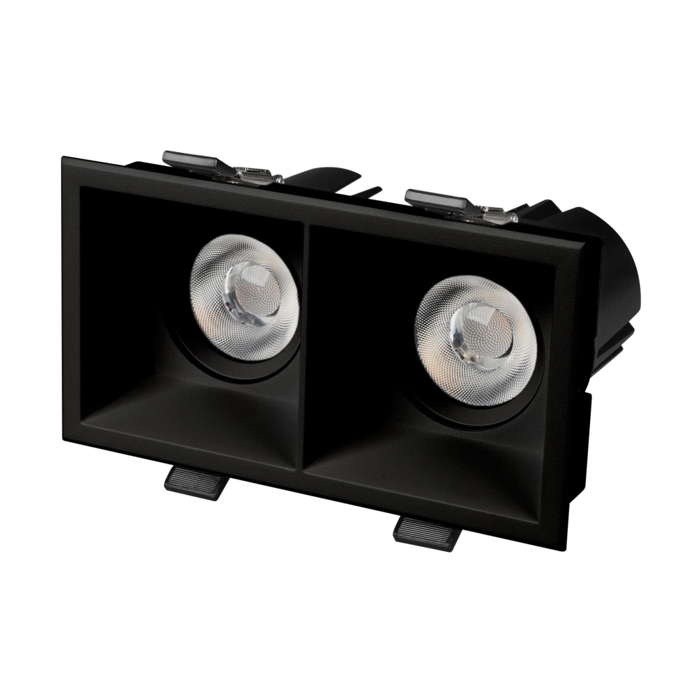 Светильник MS-FLOW-BUILT-S157x85-2x12W Day4000 (BK, 15 deg, 230V) (Arlight, IP20 Металл, 5 лет) 055935