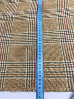 Шарф широкий в клетку