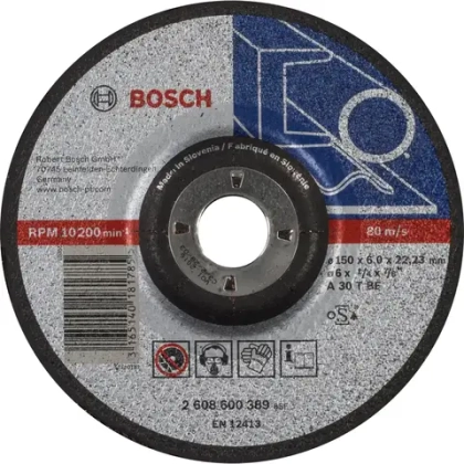 Круг шлифовальный Expert for Metal A 30 T 150 x 6,0 мм BOSCH 2608600389
