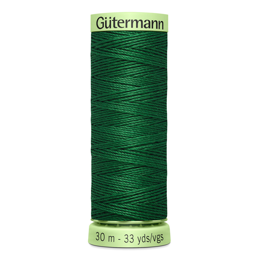 Нить Top Stitch 30/30 м для декоративной отстрочки, Gutermann, 237 зеленое яблоко