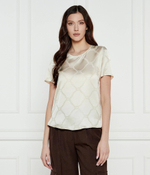 Блузка TWINSET - бежевый(251TP2012)