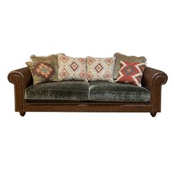 Диван "Корнер Олива" миди