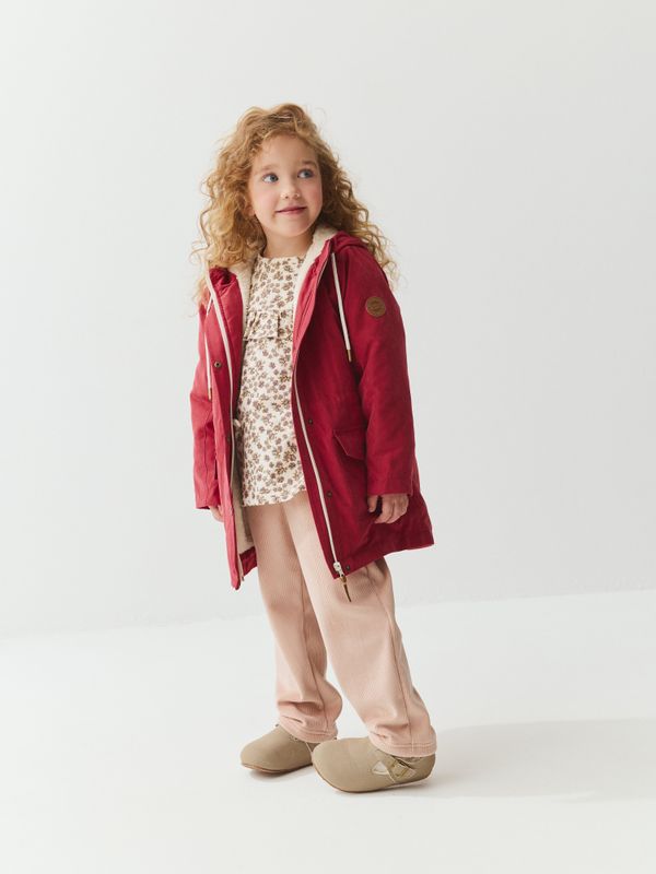 Парка демисезонная на меху 