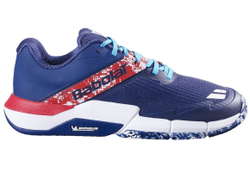 Мужские кросовки для Padel Babolat Movea 2 - dark blue/chilli red