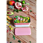 Ланч-бокс mb original, pink flamingo