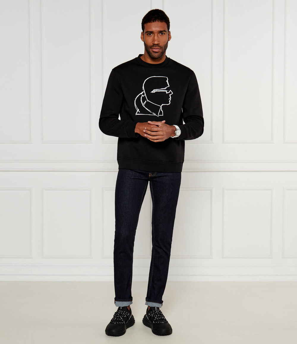 Худые Karl Lagerfeld - черный(705445 544908)