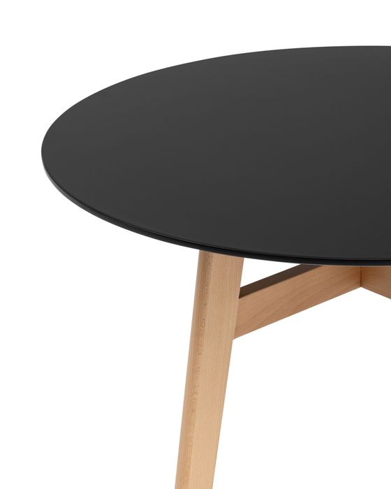 Стол обеденный Target Circle 90*90 черный Stool Group