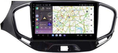 Магнитола для Lada Vesta 2015-2022, Vesta Cross - Kuberg OL-9061 QLed, Android 13, Быстрейшая, CarPlay, SIM-слот