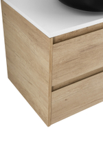 Мебель для ванной комнаты со столешницей BelBagno KRAFT-1200 Rovere Nebrasca Nature