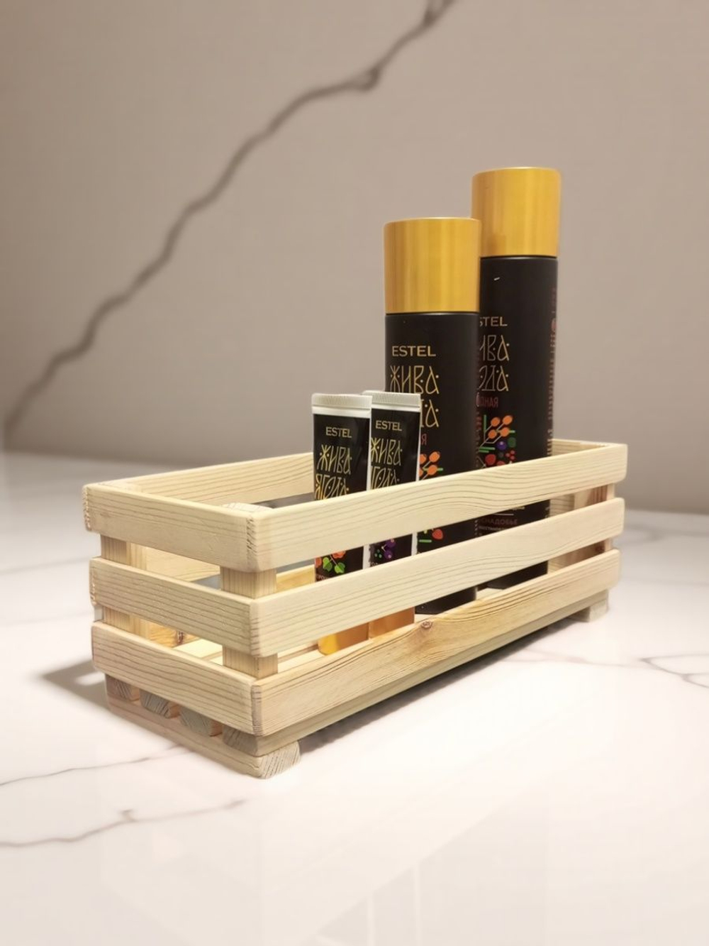 Универсальный мини-ящик для декора, хранения, подарка, горшечных цветов.