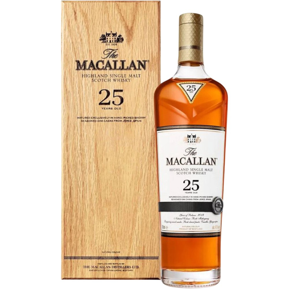 Виски Macallan Sherry Oak 25 YO 0,7 л.