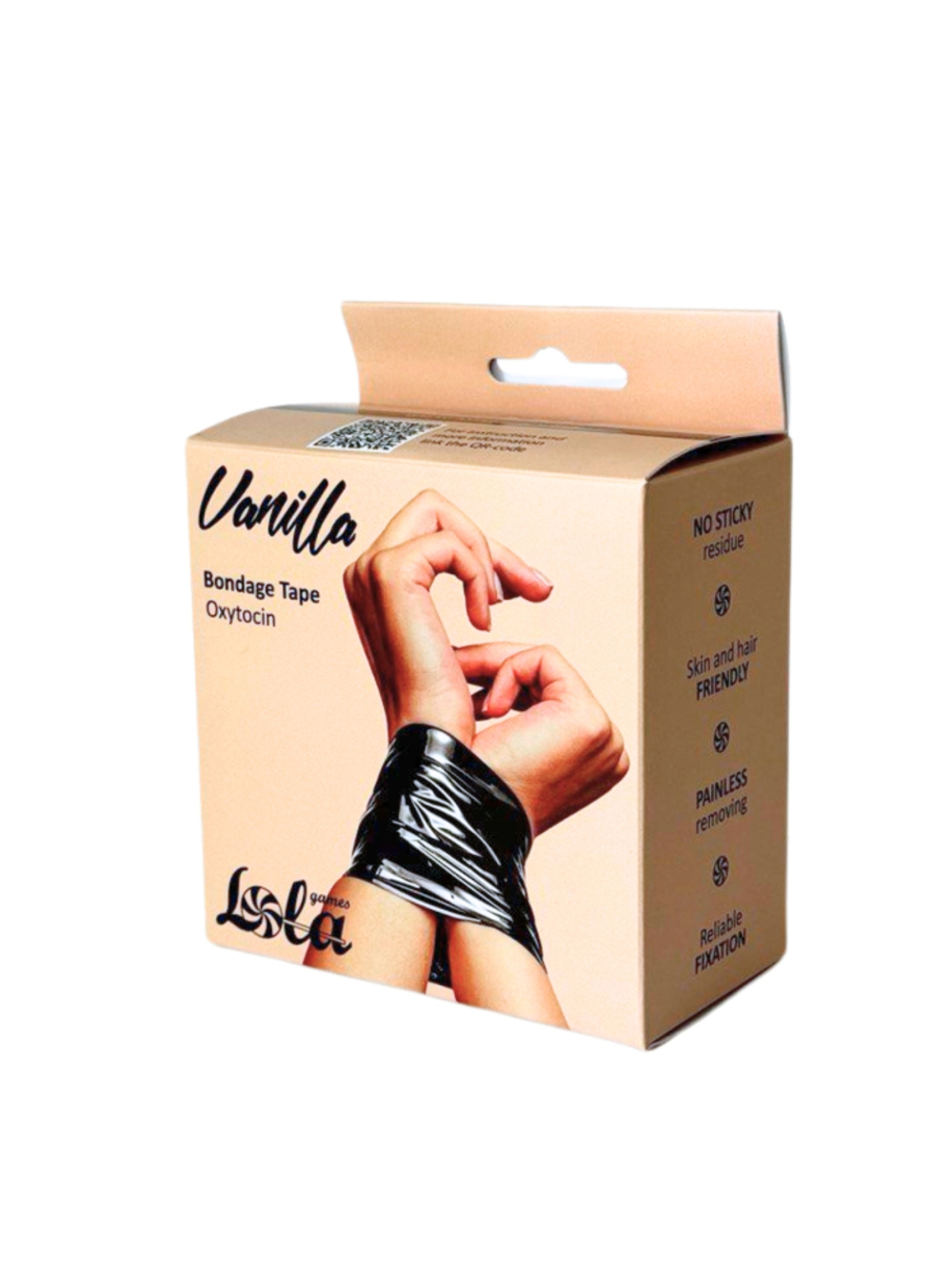 Бондажная лента Vanilla Oxytocin Black