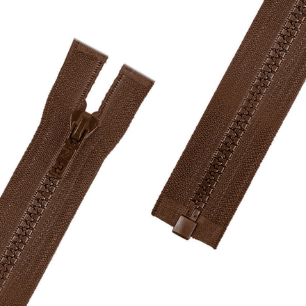 Молния Трактор "BLITZ", 40 см, разъёмная, №295 т коричнев.